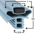 1701184 by Strivide® Magnetic Door Gasket Fits DELFIELD® 1701184®- 21 7⁄8" x 24"