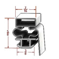 F0124C010 by Strivide® Magnetic Door Gasket Fits BLUE AIR® F0124C010®- 25 3/4" x 26"