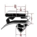 811125 by Strivide® Magnetic Door Gasket Fits TRUE® 811125®- 26 1/4" x 53 5/8"