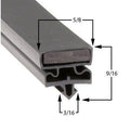 5595BCK3 by Strivide® Magnetic Door Gasket Fits STYLELINE® 5595BCK3®- 29 3/4" x 63 1/8"