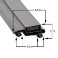 25x53-1-2 by Strivide® Magnetic Door Gasket 25x53-1-2®- 21 3/4" x 71"