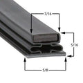 13199-P008 by Strivide® Magnetic Door Gasket Fits ARDCO® 13199-P008®- 26" x 80"