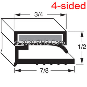 10-215, 17020-2035 , CARTER HOFFMANN, GASKET, 21-11/16" X 50-3/8" Compatible with  CARTER HOFFMANN  17020-2035