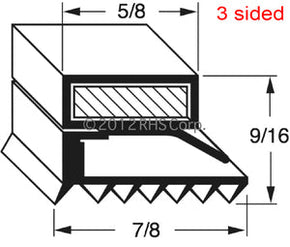 60-105, 341-07841-03 , TRAULSEN, GASKET, 28 X 66, 3S Compatible with  TRAULSEN  341-07841-03