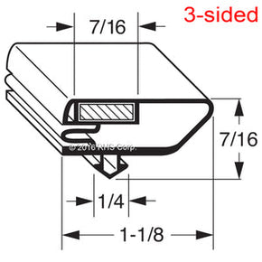 58-294, 02-14160-2039 , ANTHONY, GASKET, 29-3/4" X 79-1/4" O.D. Compatible with  ANTHONY  02-14160-2039