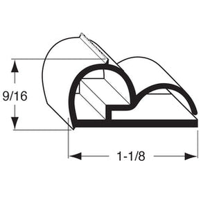 33-021, 2955 , HERRICK, GASKET, 22-1/4" X 25-3/4" -SV- Compatible with  HERRICK 2955