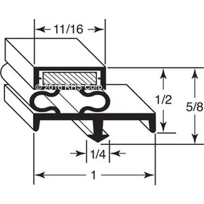 05-200, 00127738 , FOLLETT, GASKET, 21-1/8" X 18-3/8" GREY Compatible with  FOLLETT 127738