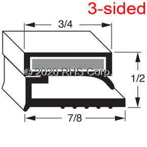 10-238, 17020-2060 , CARTER HOFFMANN, GASKET, 14-5/8" X 26-11/16", 3S Compatible with  CARTER HOFFMANN  17020-2060