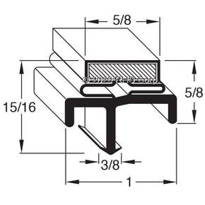 11-812, 9A-1060 , AMERICAN PANEL, GASKET, 44-1/2" X 84-1/2", 3S, O.D. Compatible with  AMERICAN PANEL  9A-1060