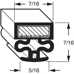 37-022, 37-01182 , MASTER-BILT, GASKET, 30" X 63" Compatible with  MASTER-BILT  37-01182