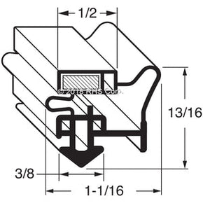 11-378, 80-54515-00 , U-LINE, GASKET, 20-1/2" X 23-1/4" GRAY Compatible with  U-LINE  80-54515-00