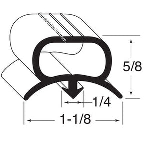 57-058, 10310-12 , SILVER KING, GASKET, 24-5/8 X 26-1/4 SV COM Compatible with  SILVER KING  10310-12