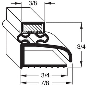 32-086, 206899 , HOBART, GASKET, 37-3/4" X 80" Compatible with  HOBART 206899