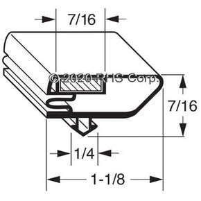 11-730, 75-2844-1 , ZERO ZONE, GASKET, 29-5/16" X 67-5/16" OD Compatible with  ZERO ZONE  75-2844-1