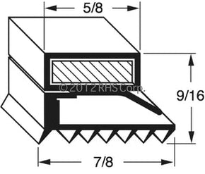 60-367, SVC-43493-00 , TRAULSEN, GASKET, 23-1/4 X 29-1/2 Compatible with  TRAULSEN  SVC-43493-00