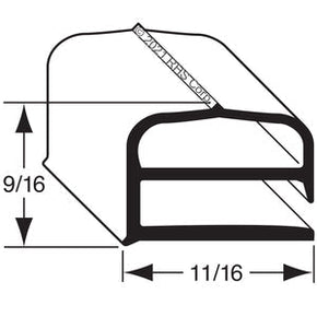 57-195, 10310-09 , SILVER KING, GASKET, 26-3/8" X 35-3/4" COMP Compatible with  SILVER KING  10310-09