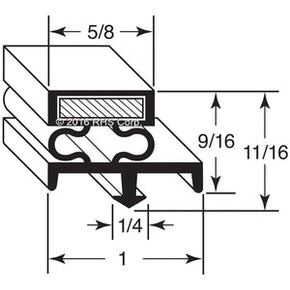 11-542, 2672190 , FLORIDA STAINLESS, GASKET, MAG 14-3/8" X 25", O.D. Compatible with  FLORIDA STAINLESS 2672190