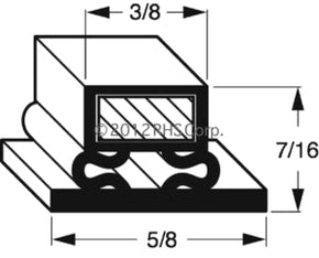 05-102, NU2454 , BARR, GASKET, 23-5/8" X 54-3/4" -SV- Compatible with  BARR  NU2454