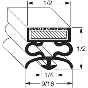 34-078, 10-0803-02P , KELVINATOR, GASKET, 30-1/4" X 62-3/4" -GJ- Compatible with  KELVINATOR  10-0803-02P