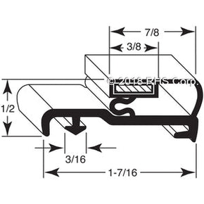 03-035, 02-81055-0006 , ARDCO, GASKET, 26" X 72" -SV- Compatible with  ARDCO  02-81055-0006