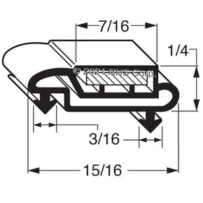 58-402, 20-11389-0003 , ANTHONY, GASKET, 25-1/4" X 70" O.D. Compatible with  ANTHONY  20-11389-0003