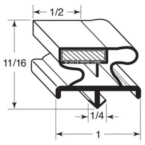 60-752, 341-60284-02 , TRAULSEN, GASKET, 15-1/4 X 24-5/8 EZ Compatible with  TRAULSEN  341-60284-02