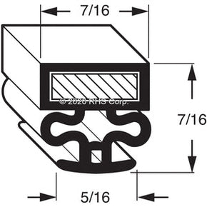 41-047, 91053H01 , PUFFER HUBBARD, GASKET, 27-3/8" X 60-3/16" Compatible with  PUFFER HUBBARD  91053H01