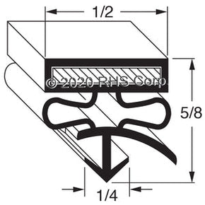 09-152, 2-853GSKT , CONTINENTAL, GASKET, 20-3/16" X 30-1/4" Compatible with  CONTINENTAL  2-853GSKT