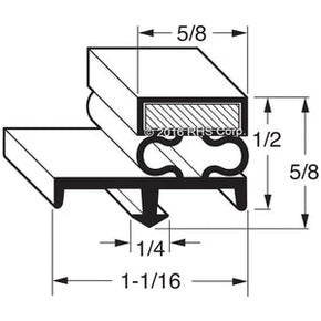 44-415, 159857 , NORLAKE, GASKET, 38-1/2" X 85" -SV- Compatible with  NORLAKE 159857