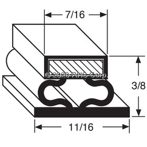 10-120, LX005 , LA CROSSE, GASKET, 26-3/4 X 54-3/8 SV Compatible with  LA CROSSE  LX005