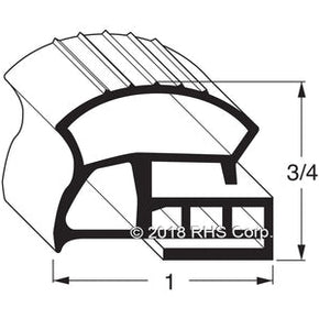 25-088, 25-088 , FOSTER, GASKET, 25-3/4" X 65-3/4" -SV- Compatible with  FOSTER  25-088