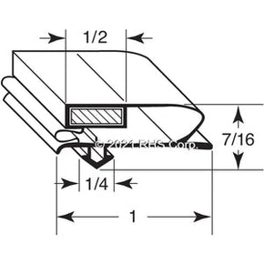 58-516, 02-21804-2013 , ANTHONY, GASKET, 23" X 72-7/8" OD Compatible with  ANTHONY  02-21804-2013