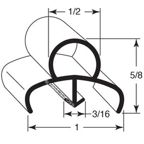 09-205, 2-782 , CONTINENTAL, GASKET, 48-1/2" X 15-1/4", 3S Compatible with  CONTINENTAL  2-782