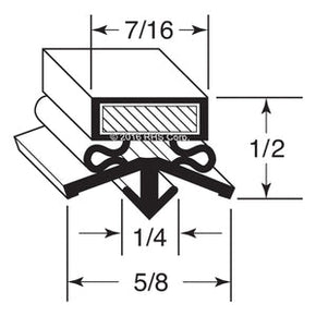 56-115, 42241280 , NORTHLAND, GASKET, 22 3/8" X 29 1/4" WHIT Compatible with  NORTHLAND 42241280