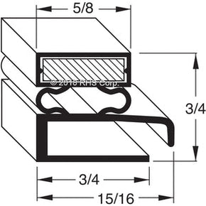 29-041, 06001305 , GLASTENDER, GASKET, 23-1/2" X 32-1/2" Compatible with  GLASTENDER 6001305