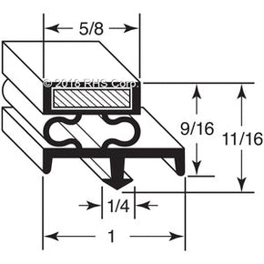 10-002, 211601 , DUKE, GASKET, 7-1/2" X 23-7/8" OD Compatible with  DUKE 211601