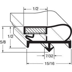 15-109, 105439 , THERMO FISHER SCIENTIFIC, GASKET, 32" X 63-1/16" O.D. Compatible with  THERMO FISHER SCIENTIFIC 105439