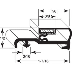 03-066, 13199-P066 , ARDCO, GASKET, 24-5/8" X 60-3/4" SV Compatible with  ARDCO  13199-P066