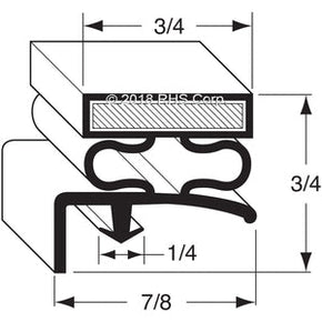 38-033, GA-96 , JORDON-FOGEL, GASKET, 32-3/4" X 51-1/2" -SV- Compatible with  JORDON-FOGEL  GA-96