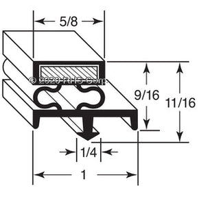 11-527, 2671998 , FLORIDA STAINLESS, GASKET, 19" X 20-1/4", OD, 4S Compatible with  FLORIDA STAINLESS 2671998