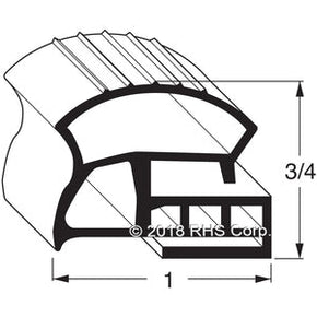 25-093, 25-093 , FOSTER, GASKET, 21-1/2" X 65-3/4" -SV- Compatible with  FOSTER  25-093