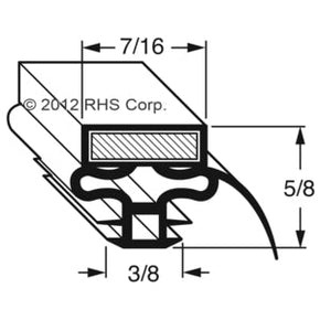 07-112, BAPT1 , BLUE AIR, GASKET, 25-5/8" X 25-5/8" -GJ- Compatible with  BLUE AIR  BAPT1