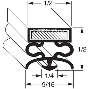 09-009, 2-627GASKET , CONTINENTAL, GASKET, 21-1/16" X 60-1/4" OD Compatible with  CONTINENTAL  2-627GASKET