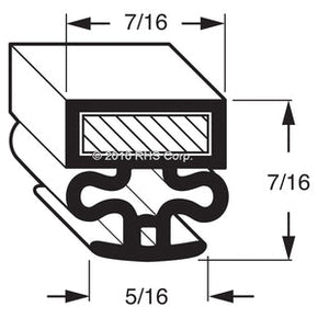 37-247, 37-01352 , MASTER-BILT, GASKET, 25-3/4" X 61-1/4" Compatible with  MASTER-BILT  37-01352