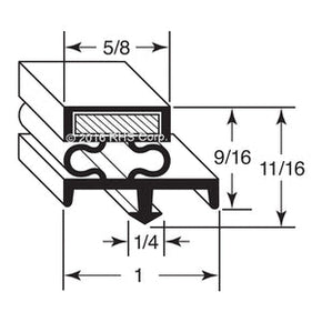 36-229, 1030148 , LEER, GASKET, 32" X 78-3/4", 3S Compatible with  LEER 1030148