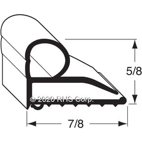 44-204, 000824 , NORLAKE, GASKET, 23-1/2" X 25-1/4" COMP Compatible with  NORLAKE 824