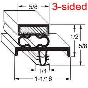 17-488, 1702748 , DELFIELD, GASKET, 30-1/4" X 73", 3S -GJ- Compatible with  DELFIELD 1702748