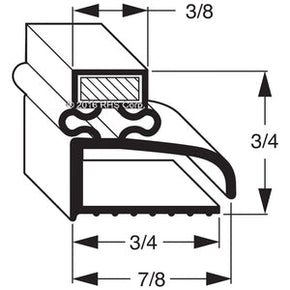 36-001, 1030015 , LEER, MAG GASKET, 26-1/2" X 26-1/2" Compatible with  LEER 1030015