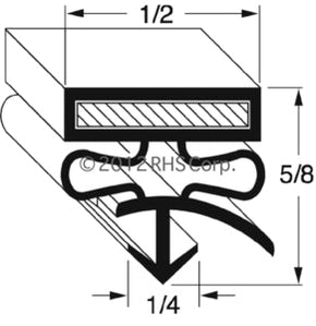 53-561, IN GSK4024 , RANDELL, GASKET, 23-3/8 X 23-5/8 S/I Compatible with  RANDELL  IN GSK4024