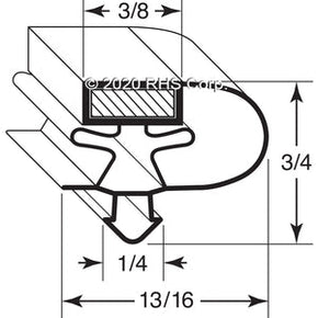 34-025, 0USA25 , KELVINATOR, GASKET, 25-1/8" X 24-3/4" Compatible with  KELVINATOR  0USA25